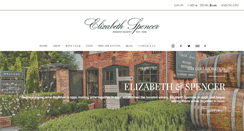 Desktop Screenshot of elizabethspencerwinery.com